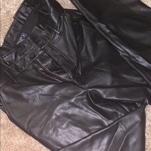 Abercrombie leather pants
